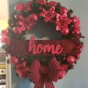 Christmas Home Wreath.